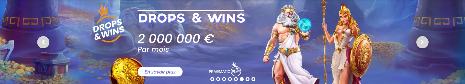 Drop and Wins YUKON GOLD CASINO