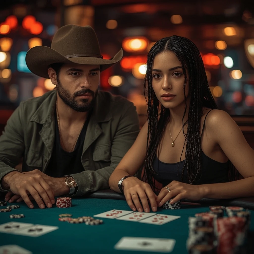 foto de dos jugadores de póker de Yukon Gold Casino