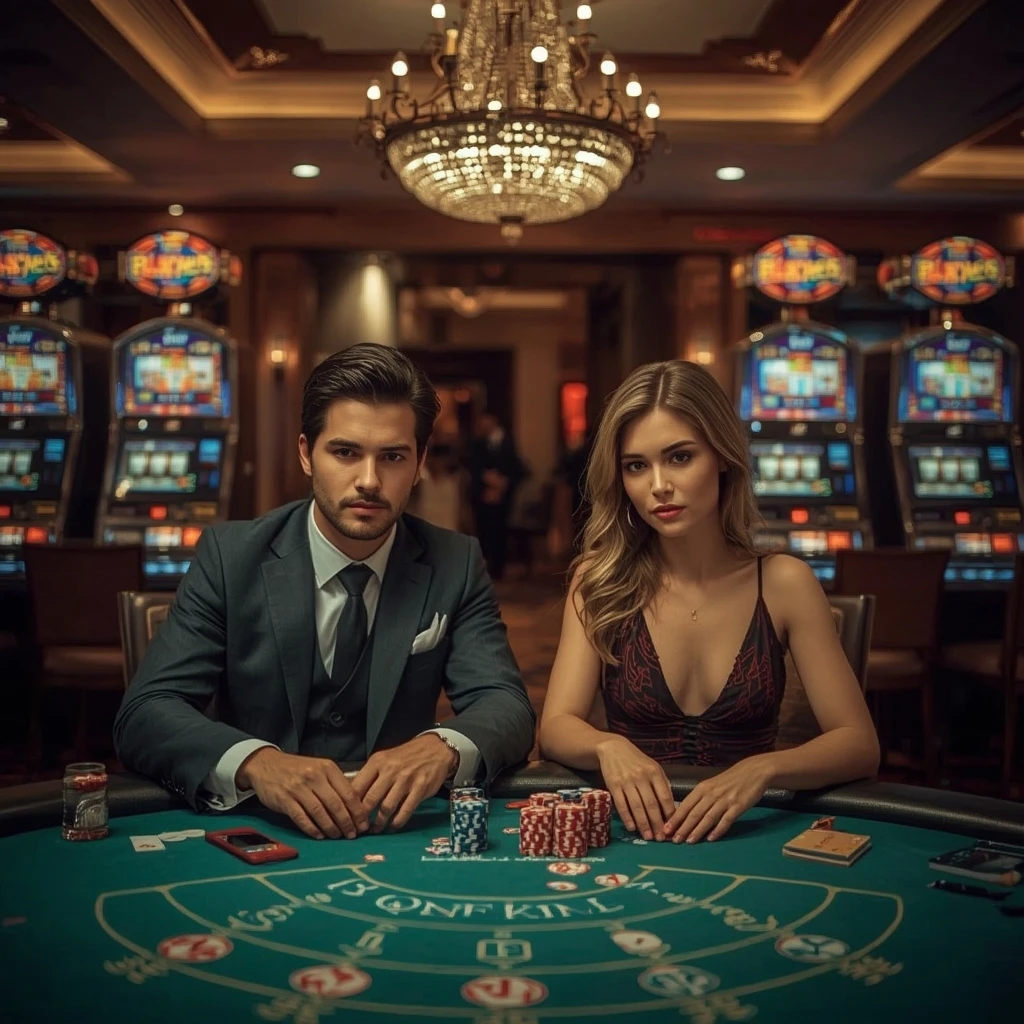 Dos jugadores de póker en YUKON GOLD CASINO